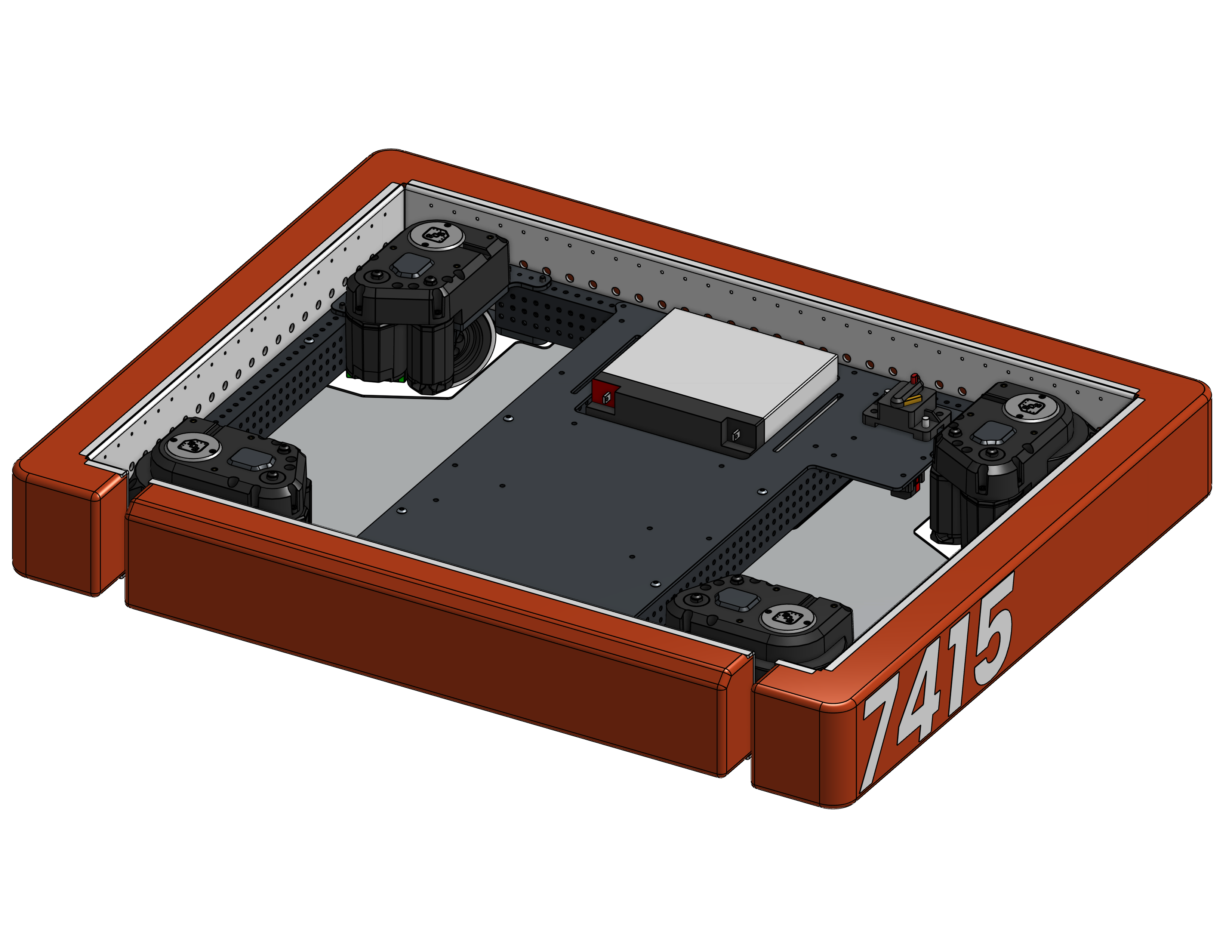 Drivebase chassis render
